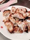 Delicious Chocolate Pies Wrapped in Dumpling Wrappers