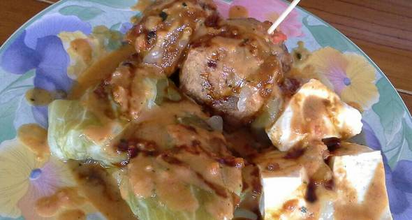 Resep Siomay Aci Simple Saus Kacang 3 Piring Sehari