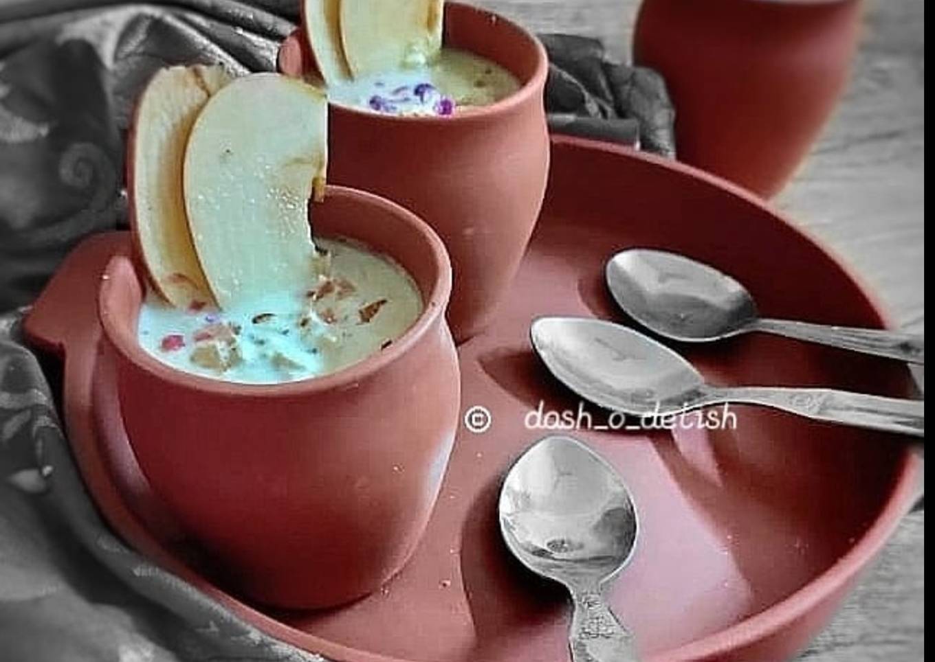 Zero sugar apple dates kheer
