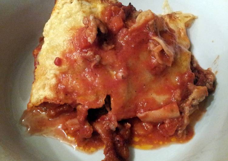 Steps to Cook Appetizing Katies Lasagna