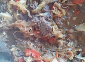 Una foto de Chop Suey de Carne (o Pollo)