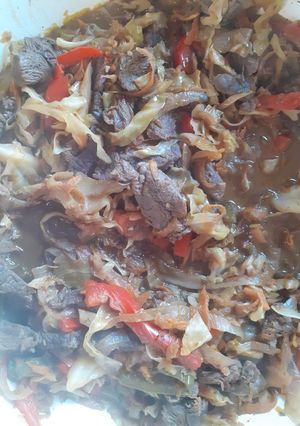 Una foto de Chop Suey de Carne (o Pollo)