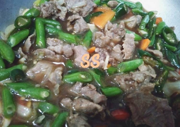 Tumis Daging CaJo Buncis