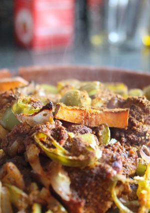 A picture of Spicy Curried Chicken Tagine.