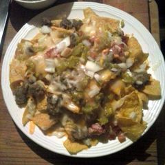 A picture of Brad's ultimate breakfast nachos.