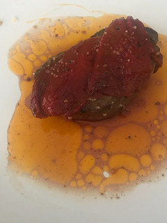 Una foto de Solomillo de ternera con pimientos del piquillo de lodosa (navarra)
