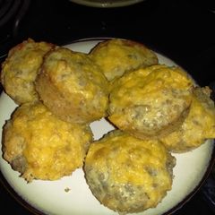 A picture of Yummy breakfast muffins.