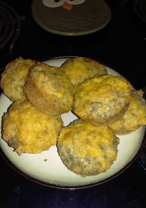 A picture of Yummy breakfast muffins.