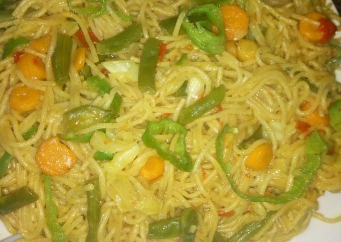 Fried pasta