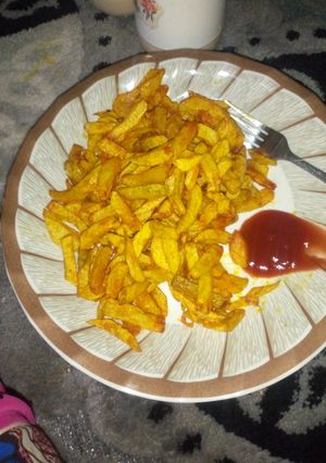 A picture of Soyayyan dankali da manja.