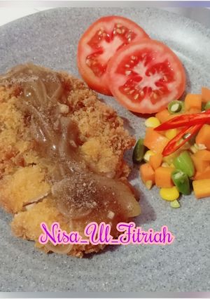 Foto resep Chicken Katsu saos teriyaki