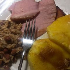 A picture of Baked ham.