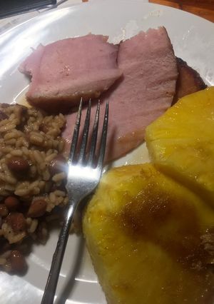 A picture of Baked ham.