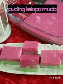 Foto resep Puding kelapa muda