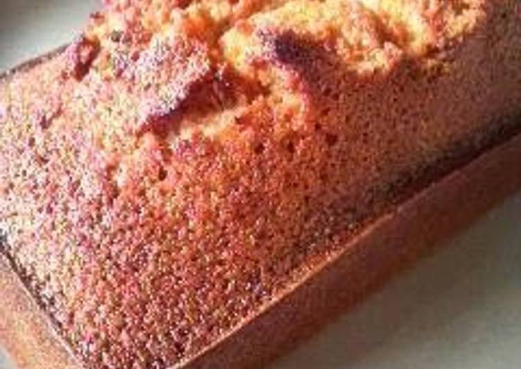 Recipe of Any-night-of-the-week Super Rich Financier Poundcake