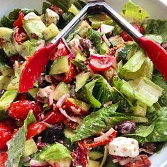 A picture of Greek Style Salad.