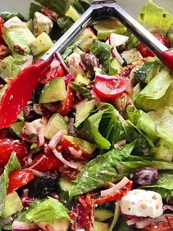 Recipe Salad Gaya Yunani which So Delicious