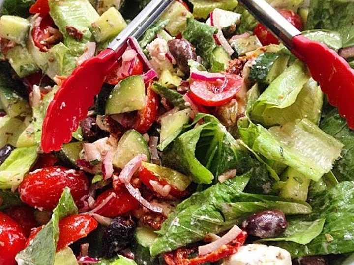 Recipe Salad Gaya Yunani which So Delicious