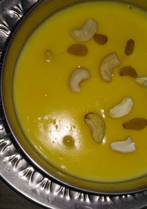 ড্রাই ফ্রুটস কাস্টার্ড রেসিপির প্রধান ছবি