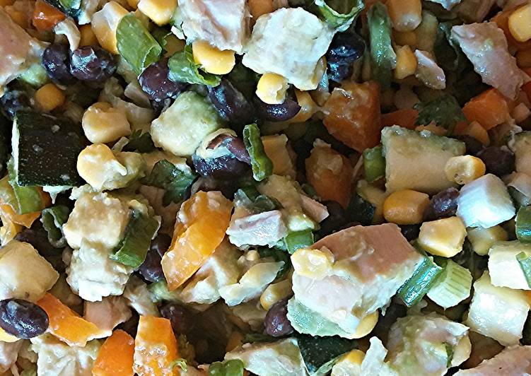 Recipe of Super Quick Homemade Rainbow Summer Salad