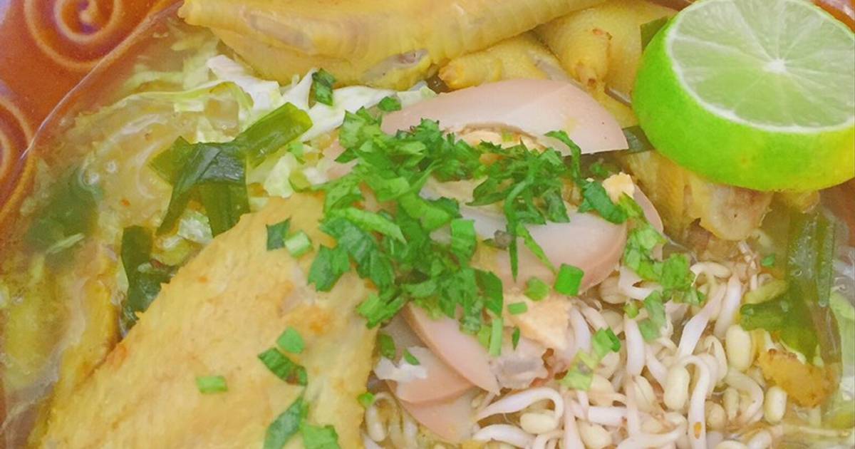 47 resep sop ceker bumbu kuning enak dan sederhana ala