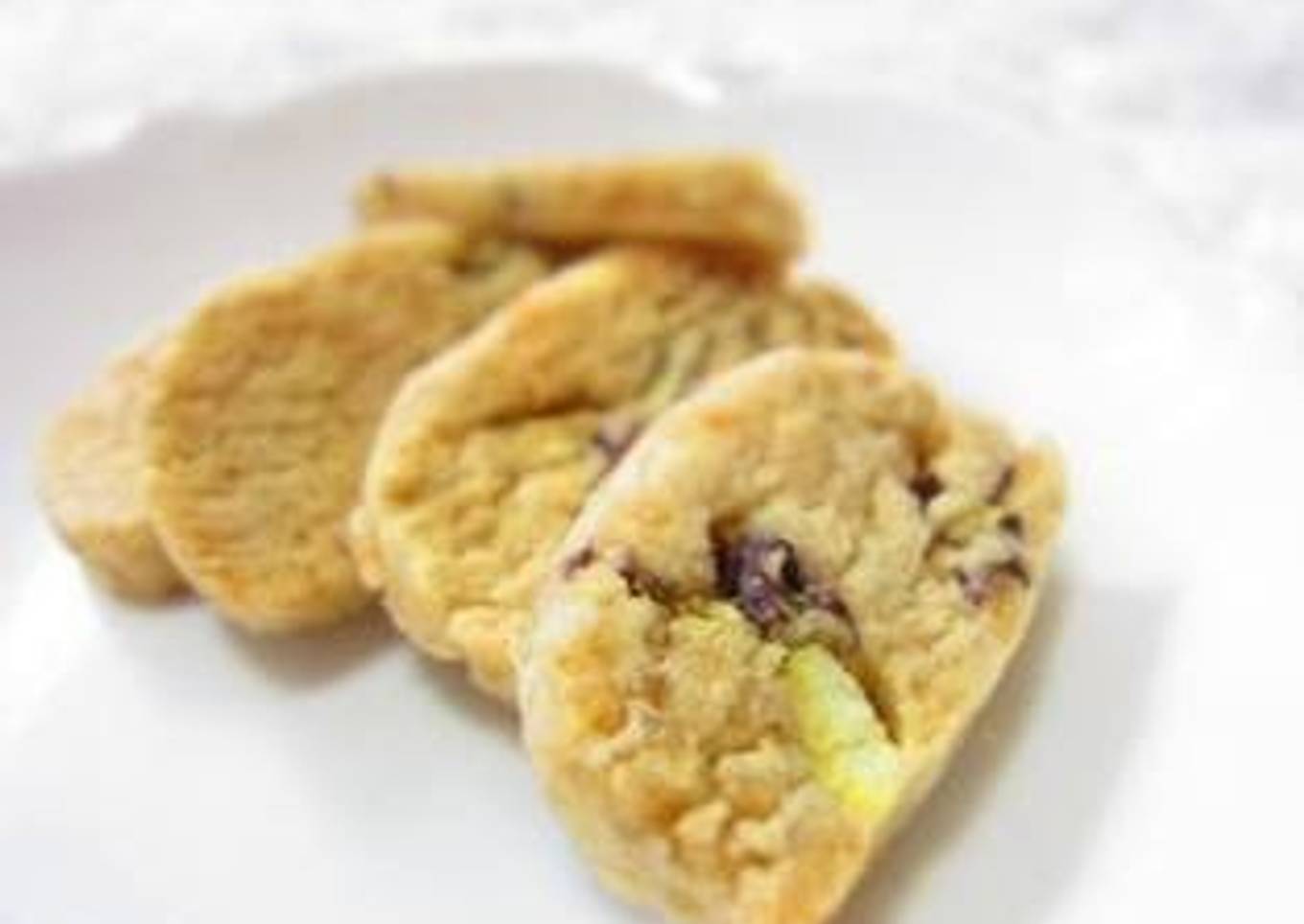 Macrobiotic sweet potato cookies