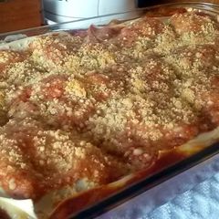 A picture of Eggplant Lasagne (Vegetarian).
