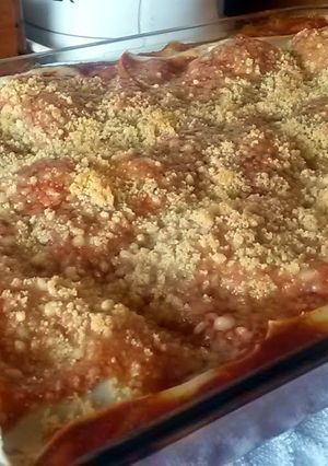 A picture of Eggplant Lasagne (Vegetarian).