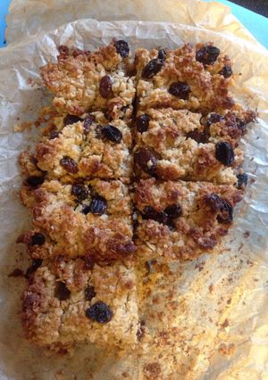 A picture of Sugar Free Sultana Flapjack.
