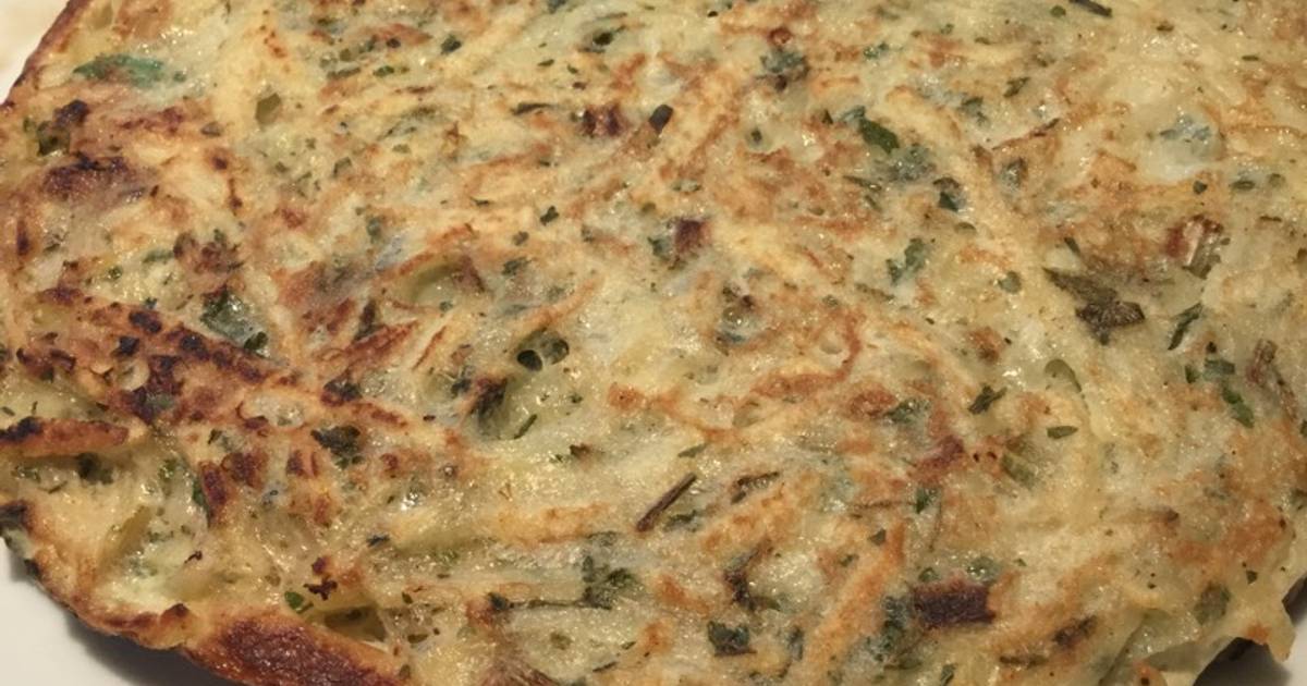 Tortilla de papa rallada Receta de Betina Schiavi Cookpad