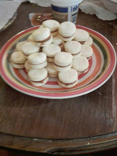 Una foto de Alfajores de maizena