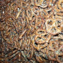 A picture of Neil's spicy pretzels..