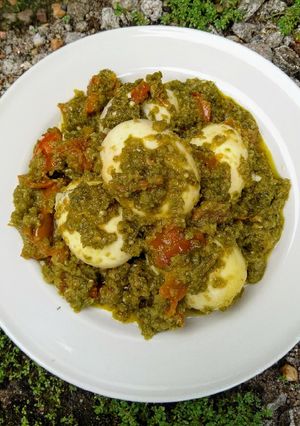 Foto resep Telur Sambal Lado Hijau