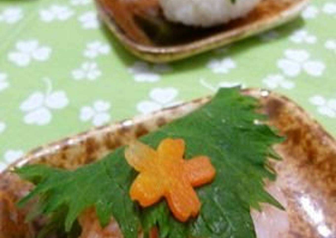 Shortcut Japanese Snack ~Sakura Mochi-Style Rice Balls