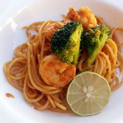 Spicy Spaghetti/ Sambal Spaghetti A picture of Spicy Spaghetti/ Sambal Spaghetti.