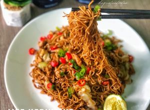 Gambar Mee Kerinting Goreng