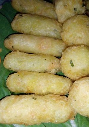 Foto resep Stick & ball potato's cheese