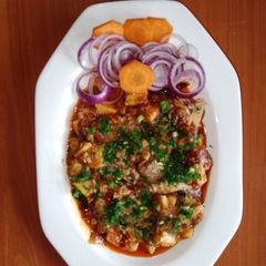 A picture of Sardines in 🍅 tomato sauce.