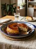Quesillo Casero con Galletas de Soda
