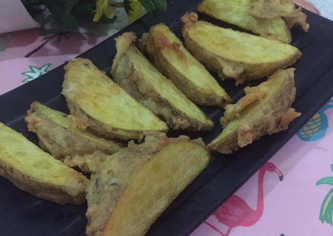 Cara Gampang Menyiapkan Potato Wedges Simple yang Lezat