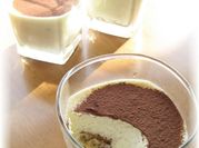A picture of tiramisu with cream cheese