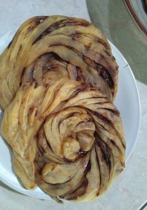 Foto resep Roti maryam coklat