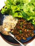 Keema Curry with Black Garlic