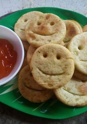 Hình của món Khoai lang mặt cười.