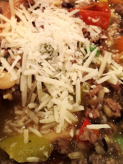A picture of Delicious and Quick Hamburger Soup.