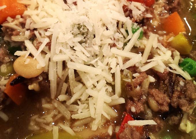 Steps to Make Ultimate Delicious and Quick Hamburger Soup