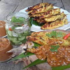 Thai Chicken Satay A picture of Thai Chicken Satay.