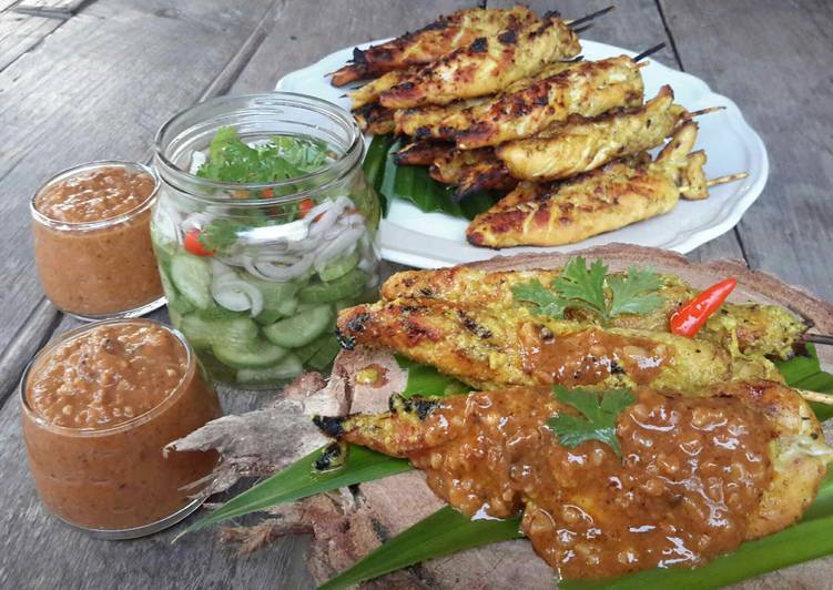 Easiest Way to Prepare Award-winning Thai Chicken Satay