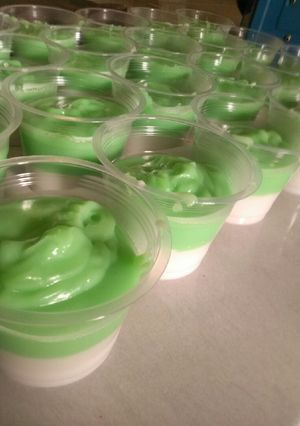 Foto resep Bubur sumsum putih pandan