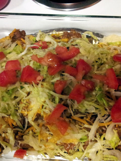 A picture of taco casserole.